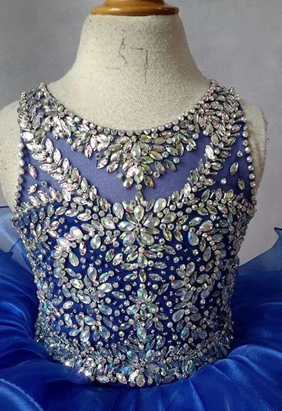 16 color --- Little Miss Cupcake Pageant Dress For Pageant Mom's Child