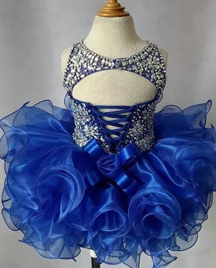 16 color --- Little Miss Cupcake Pageant Dress For Pageant Mom's Child