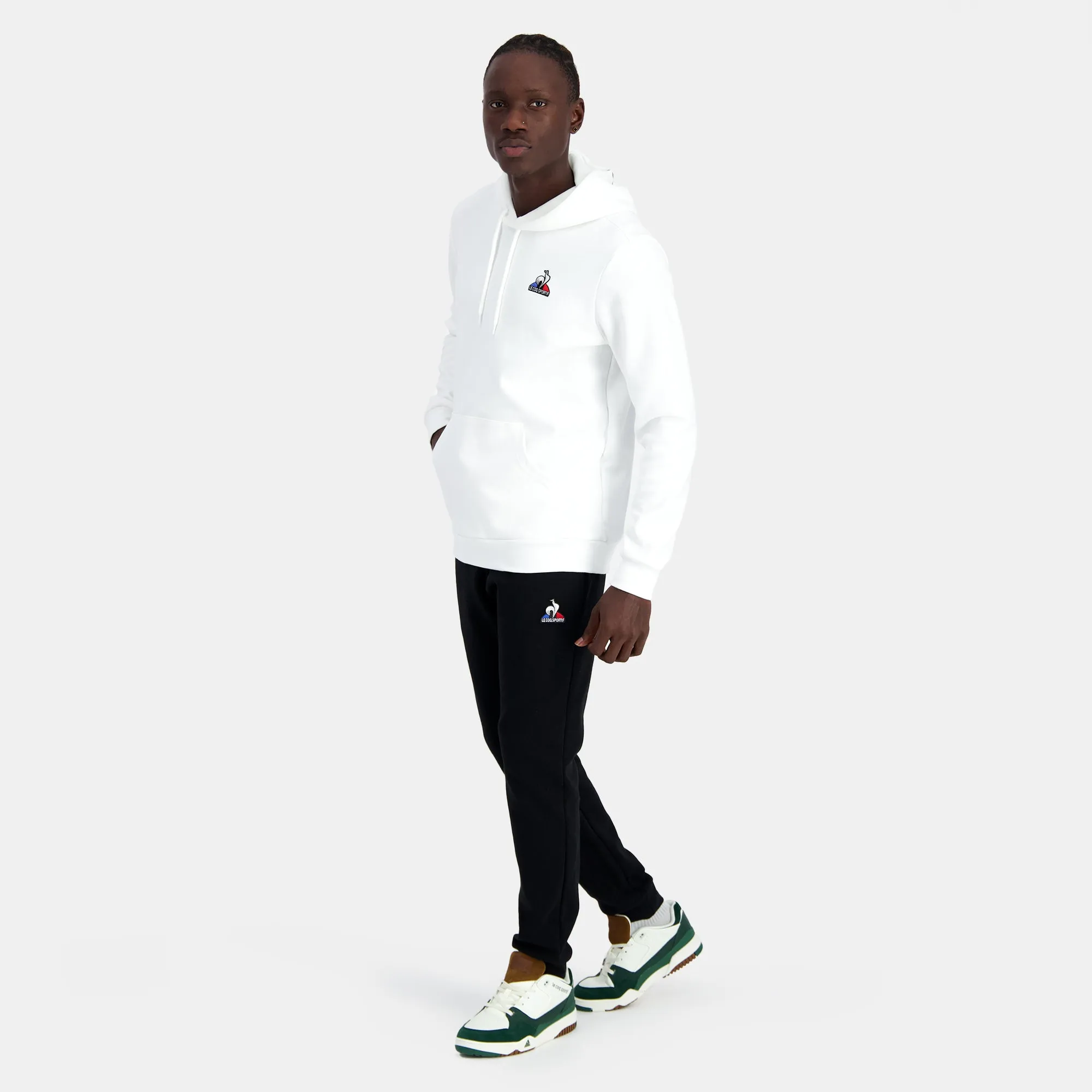 2410189-ESS Hoody N°2 M new optical white | Sweat à capuche Homme