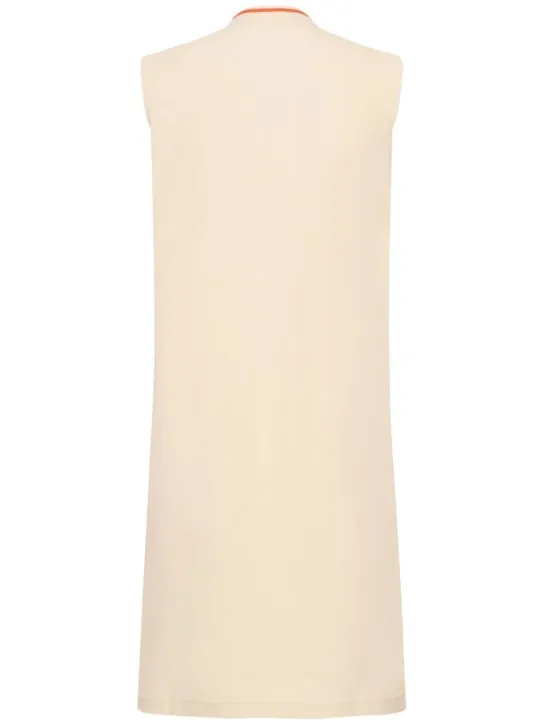 adidas Originals   Logo print v-neck dress 