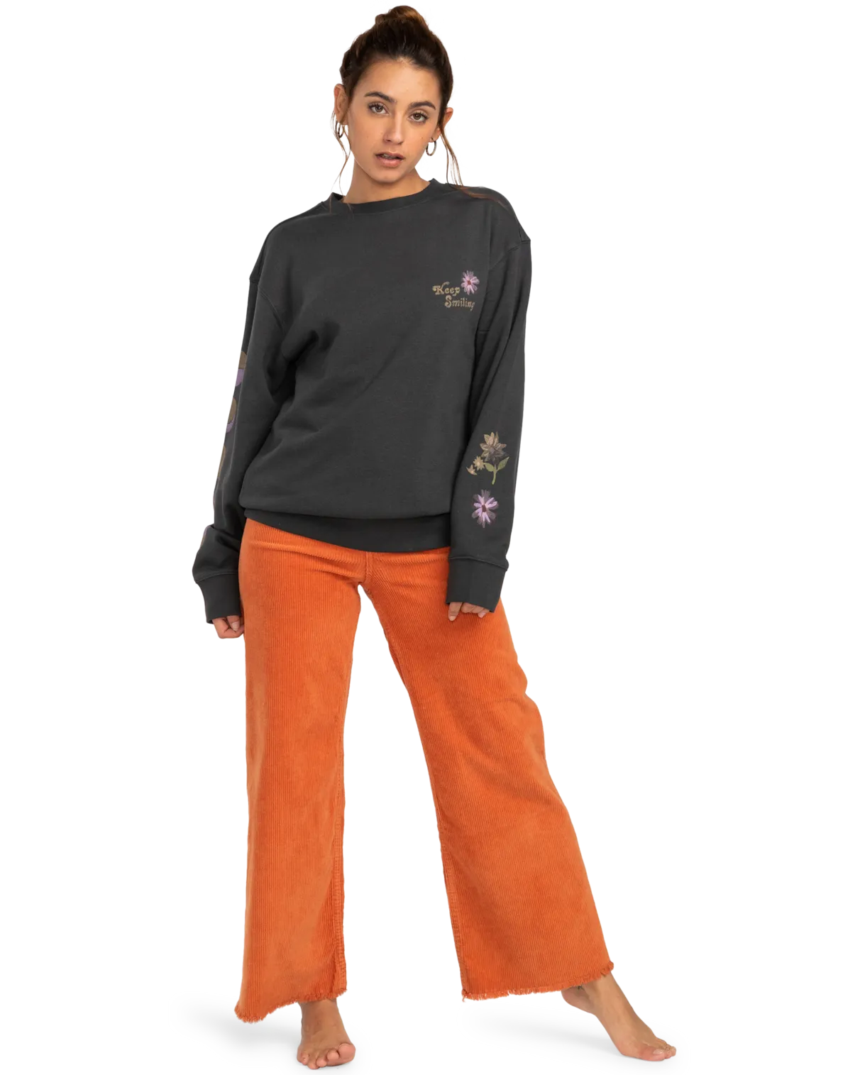 After Surf Sweatshirt in Off Black
