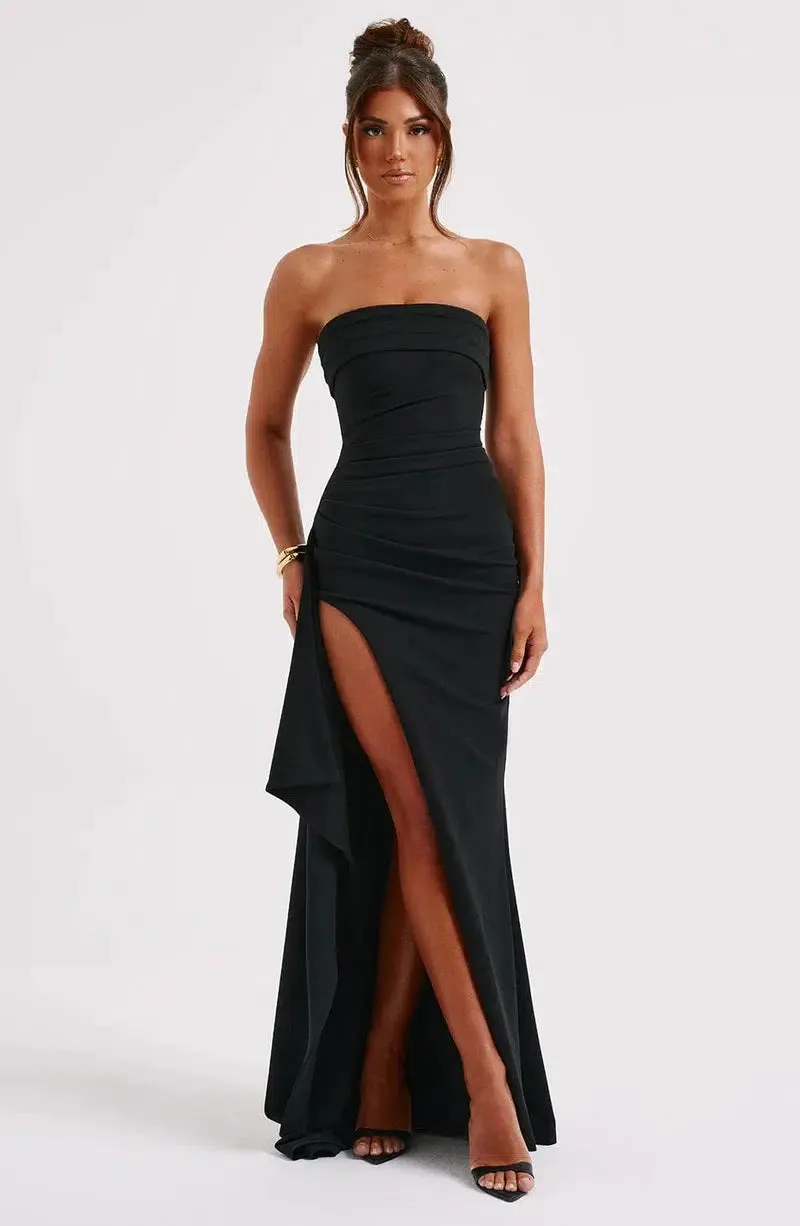 Arcadia – Thigh-high split – Maxi dress