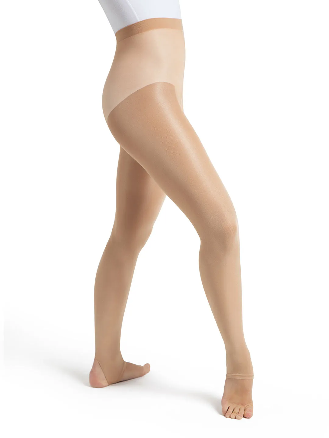 ASGD Competition Shimmer Stockings (Compulsory 2 pairs)- Capezio Stirrup ADULT