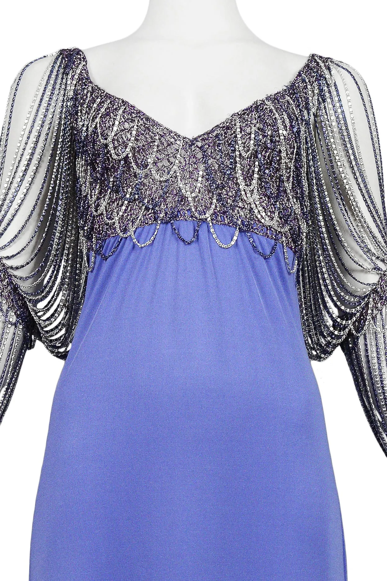 AZZARO ICONIC 1970S CHAIN GOWN