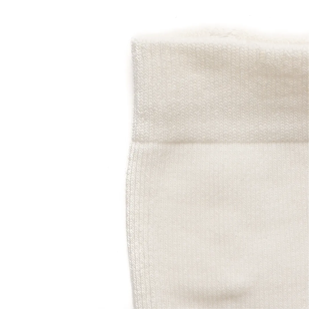 Baby/Kids Tights with Grips - Ivory White 3-pack