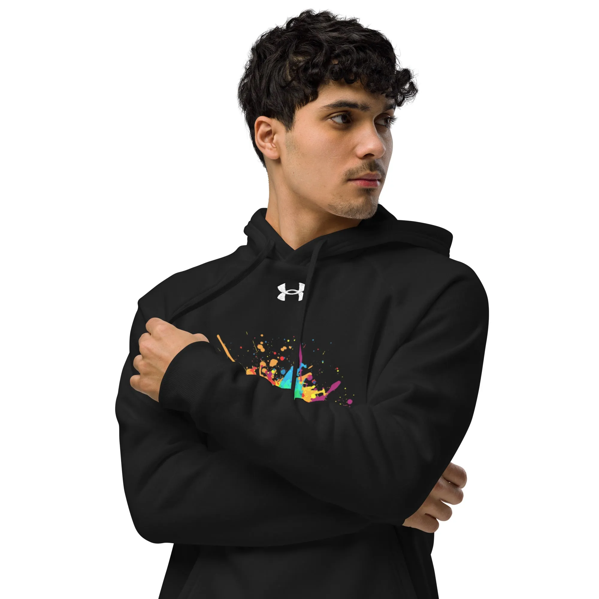 Black Splash Under Armour® hoodie
