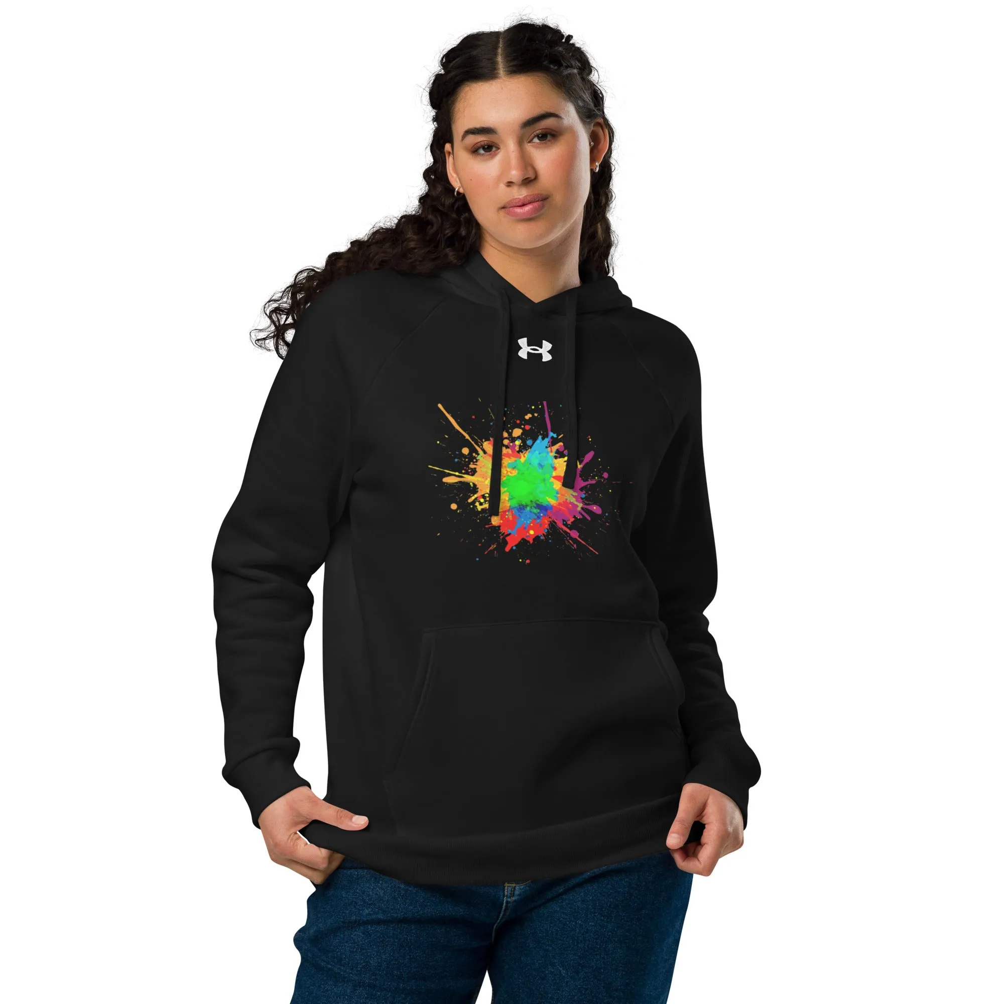 Black Splash Under Armour® hoodie