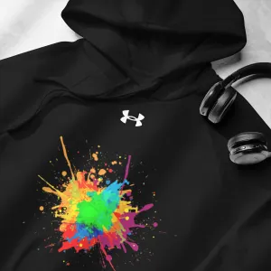 Black Splash Under Armour® hoodie