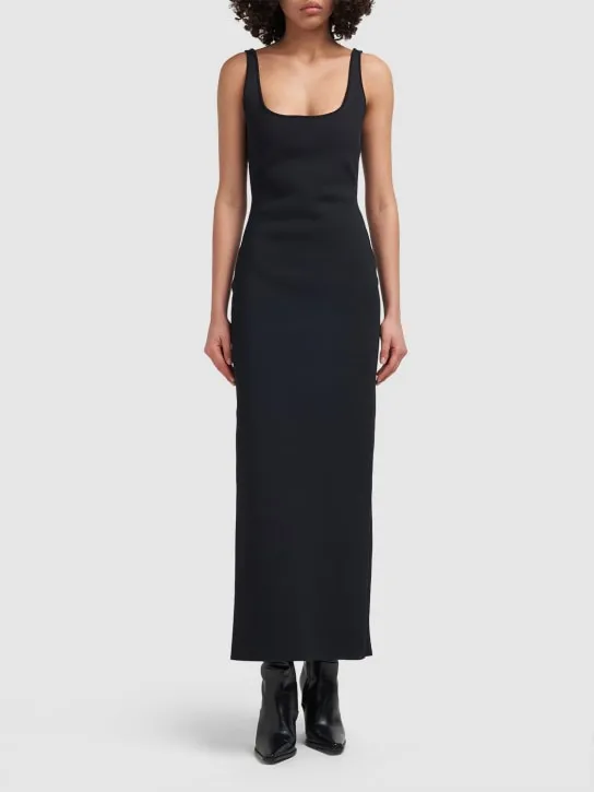 Bottega Veneta   Compact viscose blend long dress 