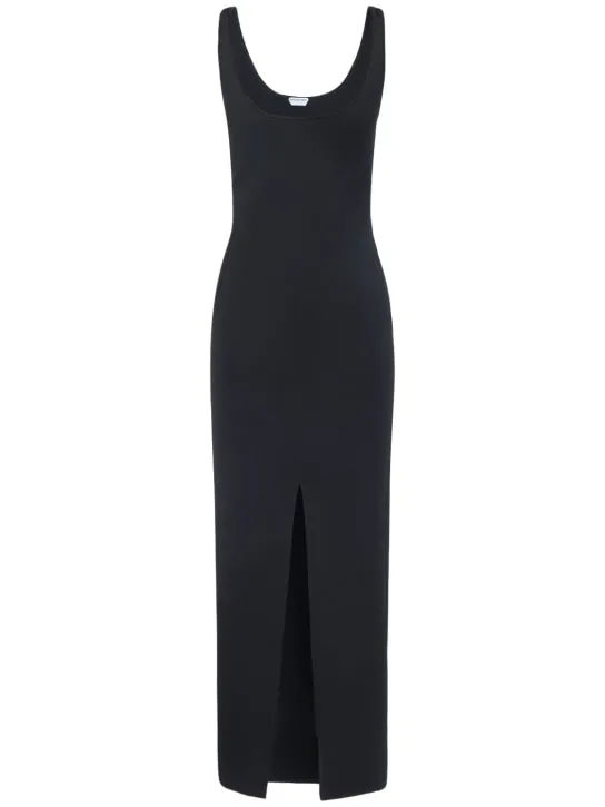 Bottega Veneta   Compact viscose blend long dress 