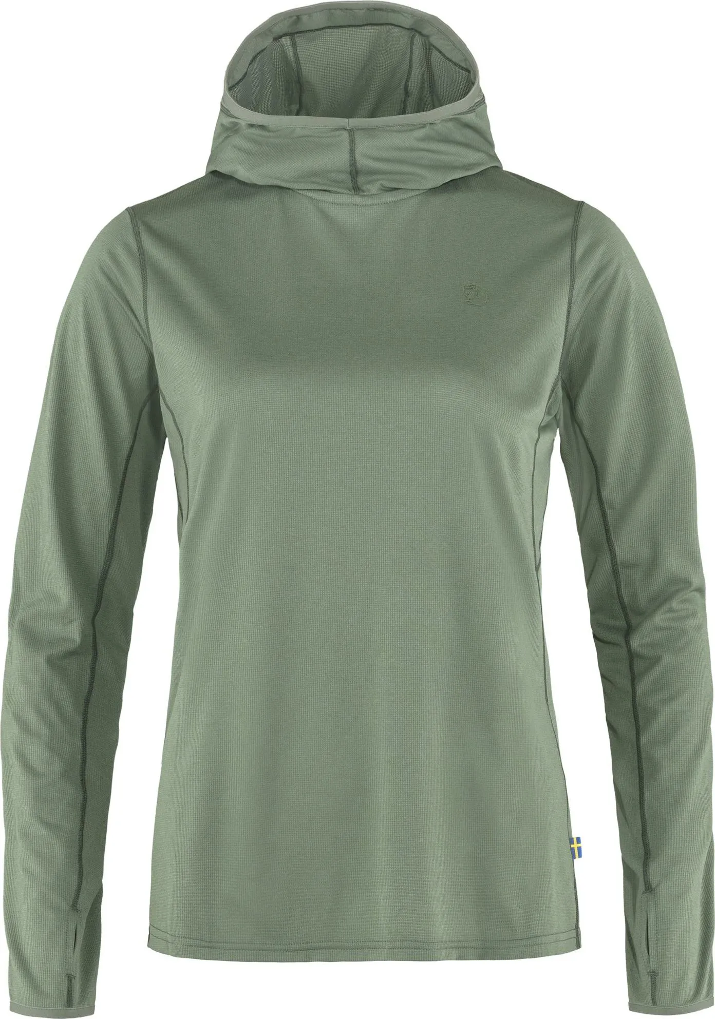 Fjällräven Women&#x27;s Abisko Sun-Hoodie Patina Green | Buy Fjällräven Women&#x27;s Abisko Sun-Hoodie Patina Green here | Outnorth