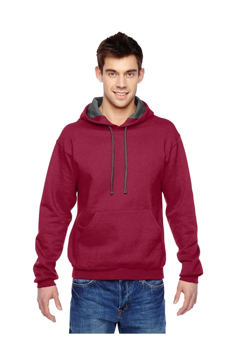 Fruit of the Loom SF76R: Adult 7.2 oz. SofSpun(r) Hooded Sweatshirt