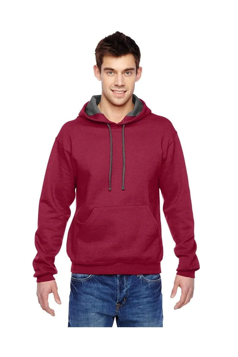 Fruit of the Loom SF76R: Adult 7.2 oz. SofSpun(r) Hooded Sweatshirt