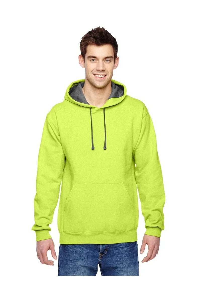 Fruit of the Loom SF76R: Adult 7.2 oz. SofSpun(r) Hooded Sweatshirt