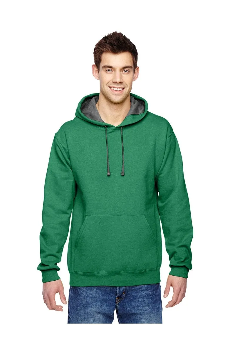 Fruit of the Loom SF76R: Adult 7.2 oz. SofSpun(r) Hooded Sweatshirt