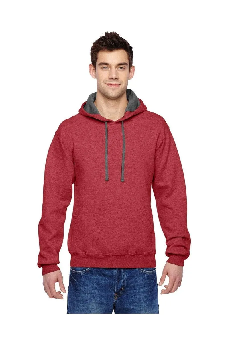 Fruit of the Loom SF76R: Adult 7.2 oz. SofSpun(r) Hooded Sweatshirt