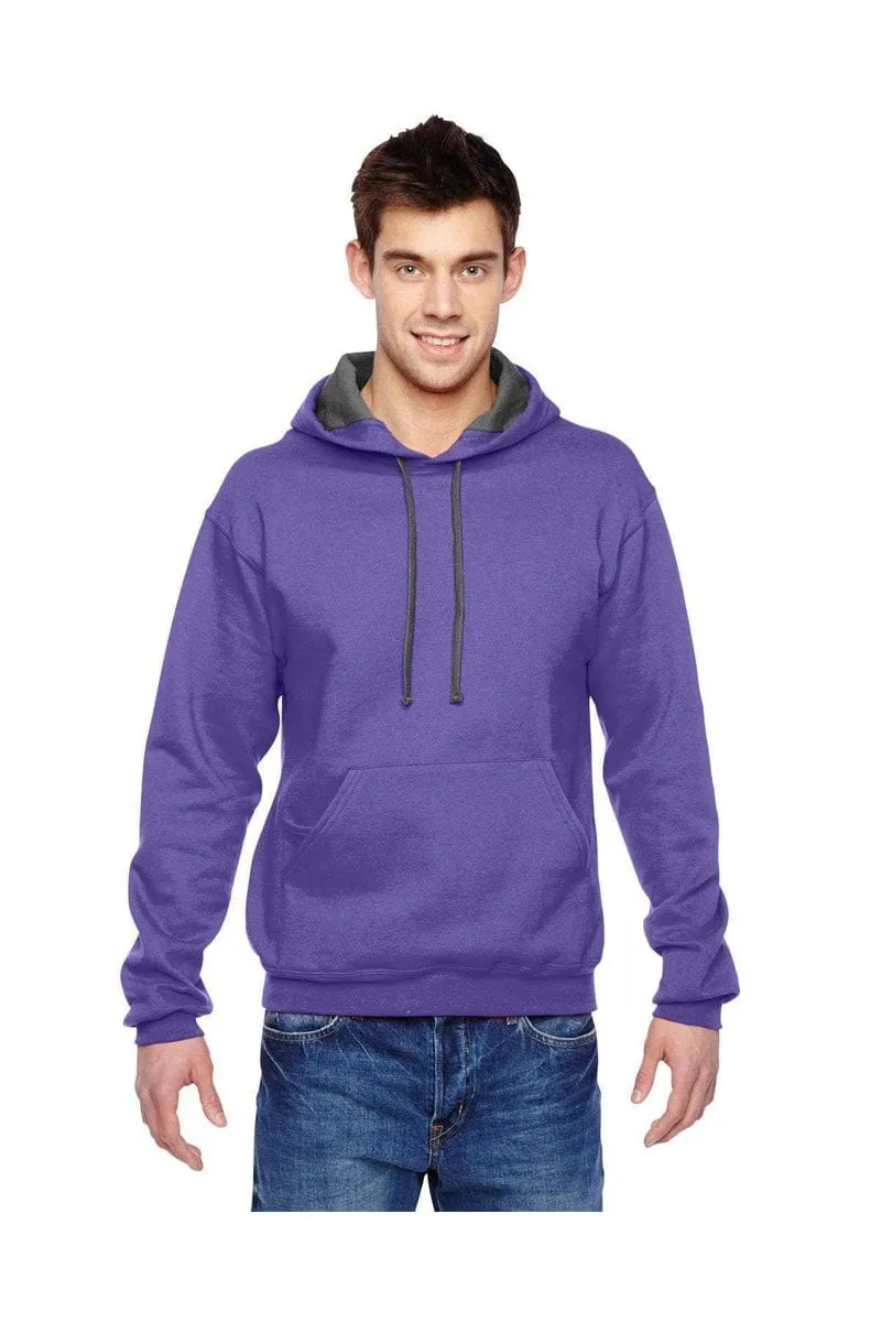 Fruit of the Loom SF76R: Adult 7.2 oz. SofSpun(r) Hooded Sweatshirt