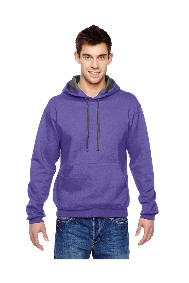 Fruit of the Loom SF76R: Adult 7.2 oz. SofSpun(r) Hooded Sweatshirt
