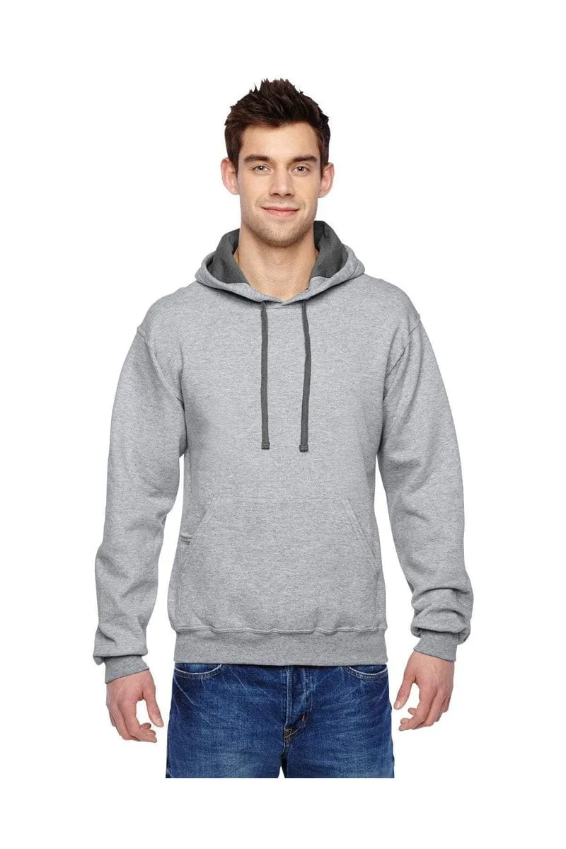 Fruit of the Loom SF76R: Adult 7.2 oz. SofSpun(r) Hooded Sweatshirt