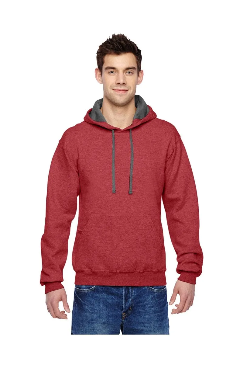 Fruit of the Loom SF76R: Adult 7.2 oz. SofSpun(r) Hooded Sweatshirt