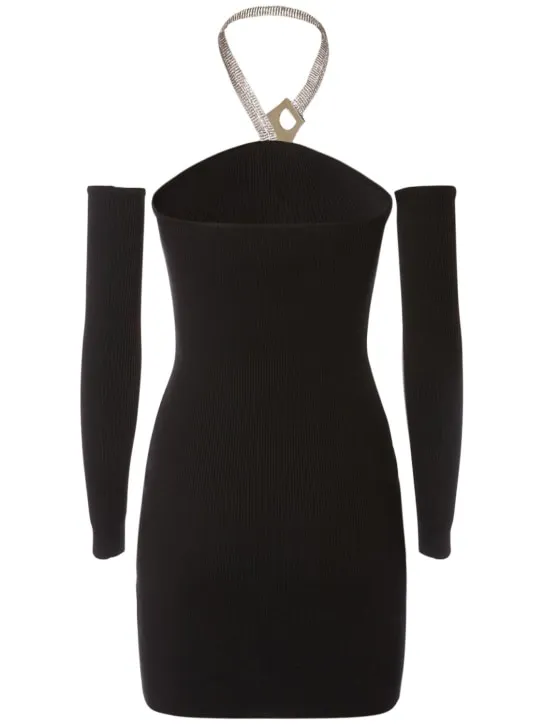 Giuseppe Di Morabito   Stretch cotton mini dress 