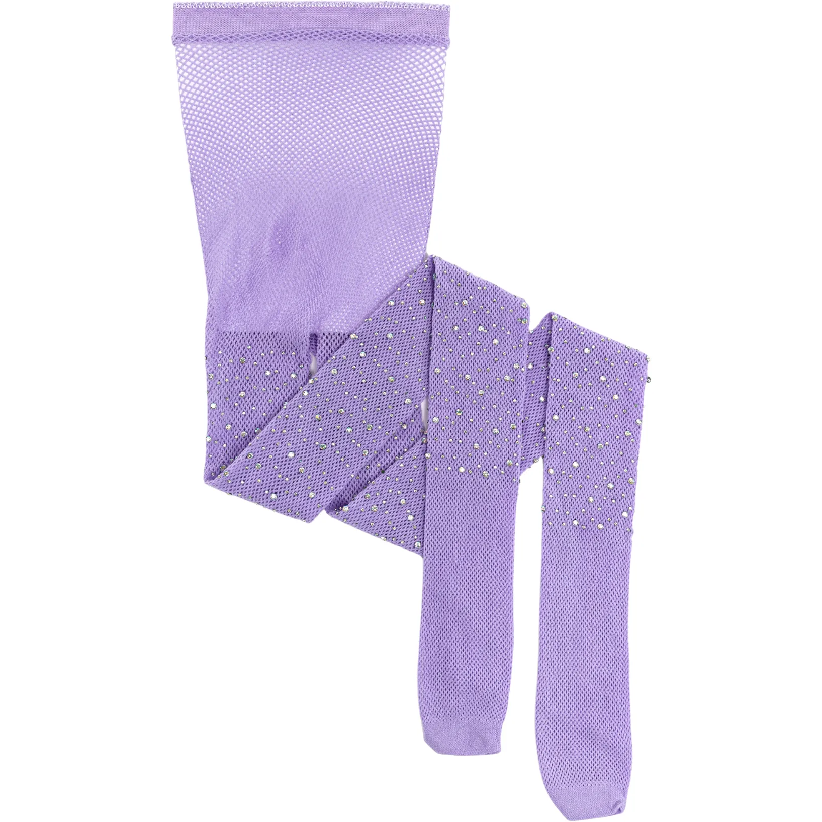 Great Pretenders Rhinestone Tights Lilac