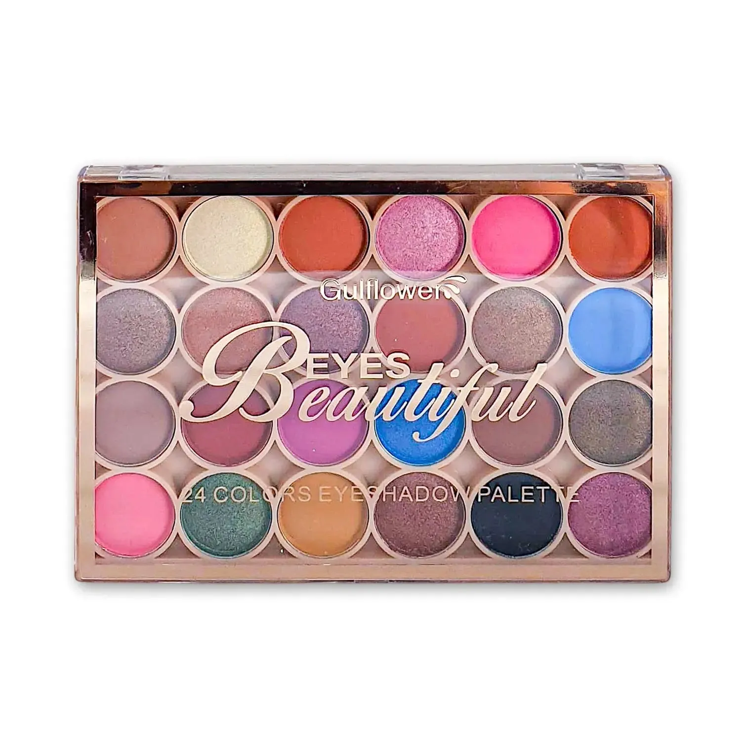 Gulflower Eyes Beautiful 24 Color Eyeshadow Palette  24G