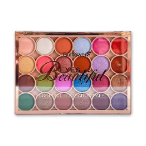 Gulflower Eyes Beautiful 24 Color Eyeshadow Palette  24G