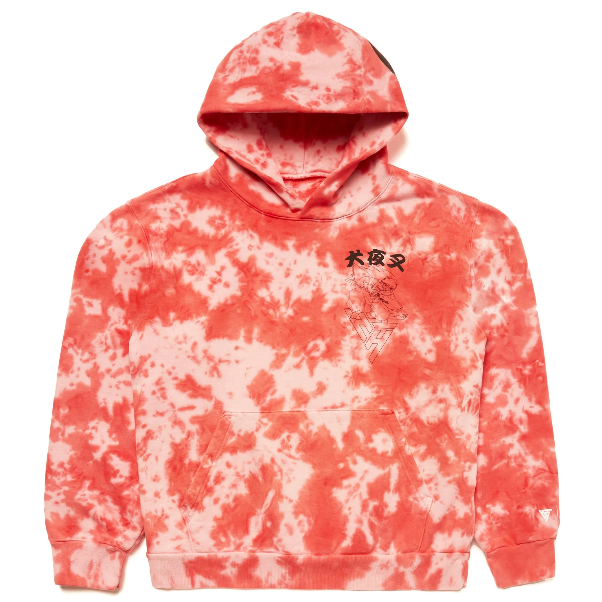 INUYASHA CRESCENT HOODIE (TIE DYE)