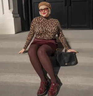 Ionic Ribbed Tights - Harmonious
