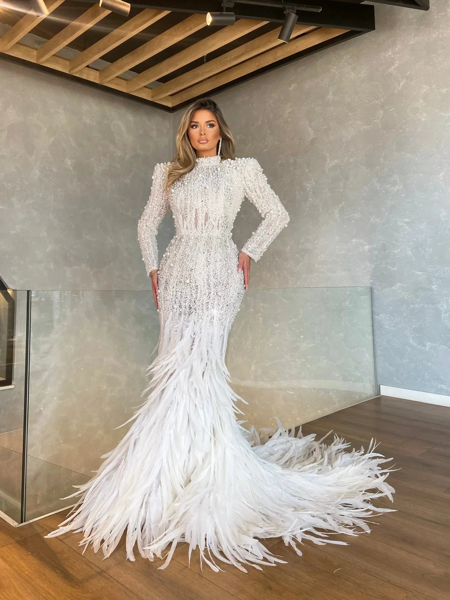 Isla  Long Luxury  Wedding Dress