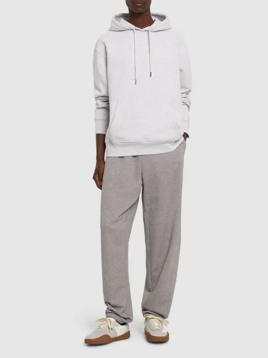 Jacquemus   Le Sweatshirt Brode cotton hoodie 