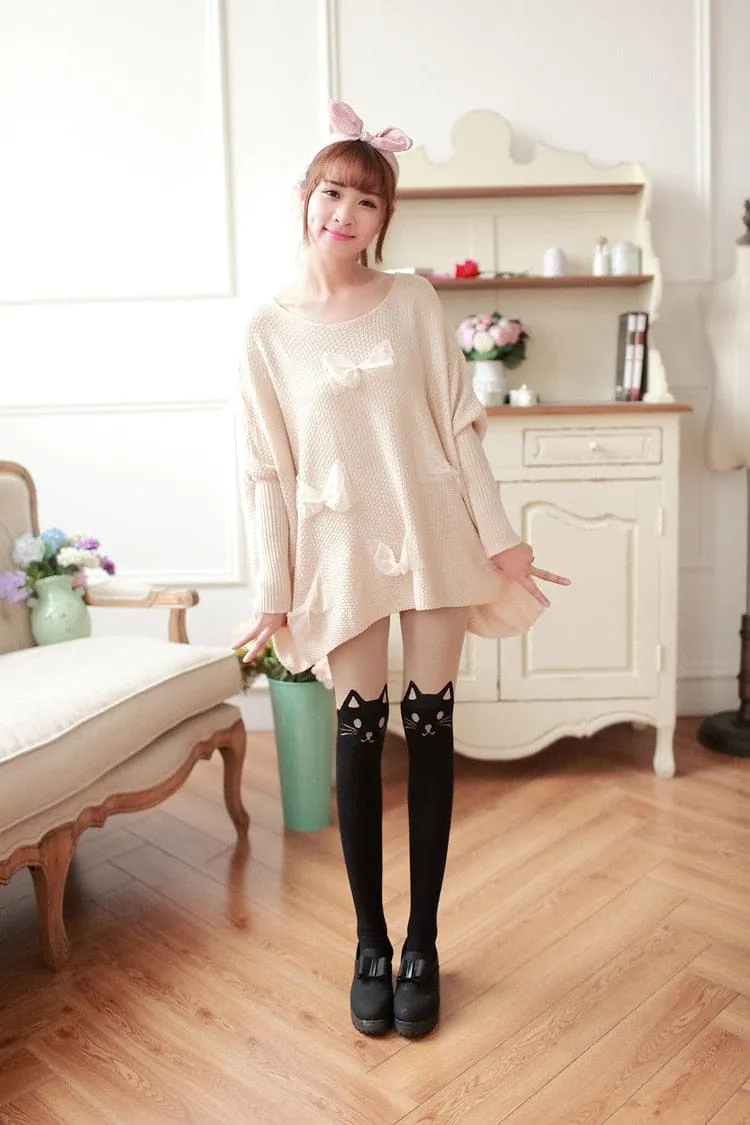 Kawaii Cat Stocking Tights