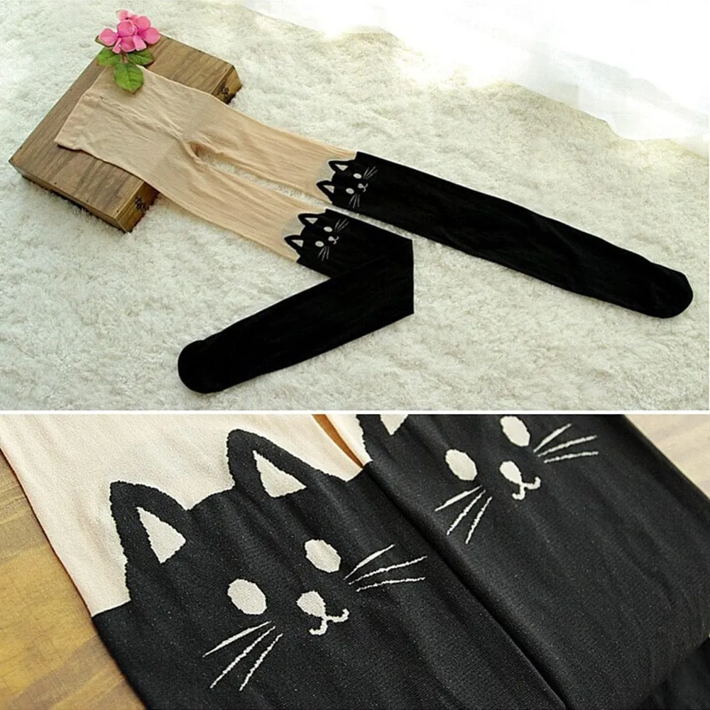 Kawaii Cat Stocking Tights