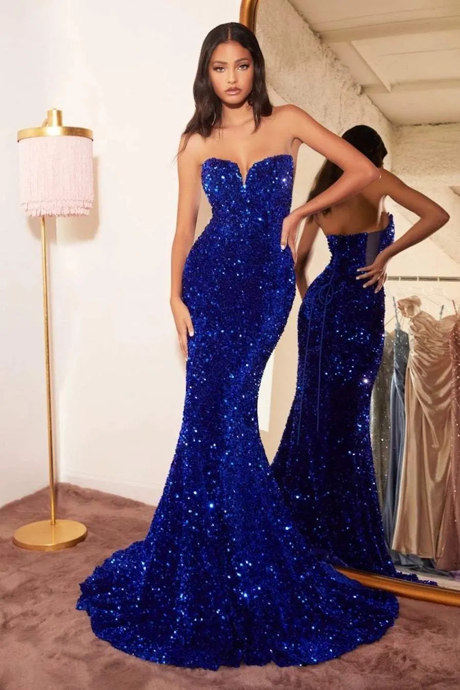 Mark Blue Evening Dress