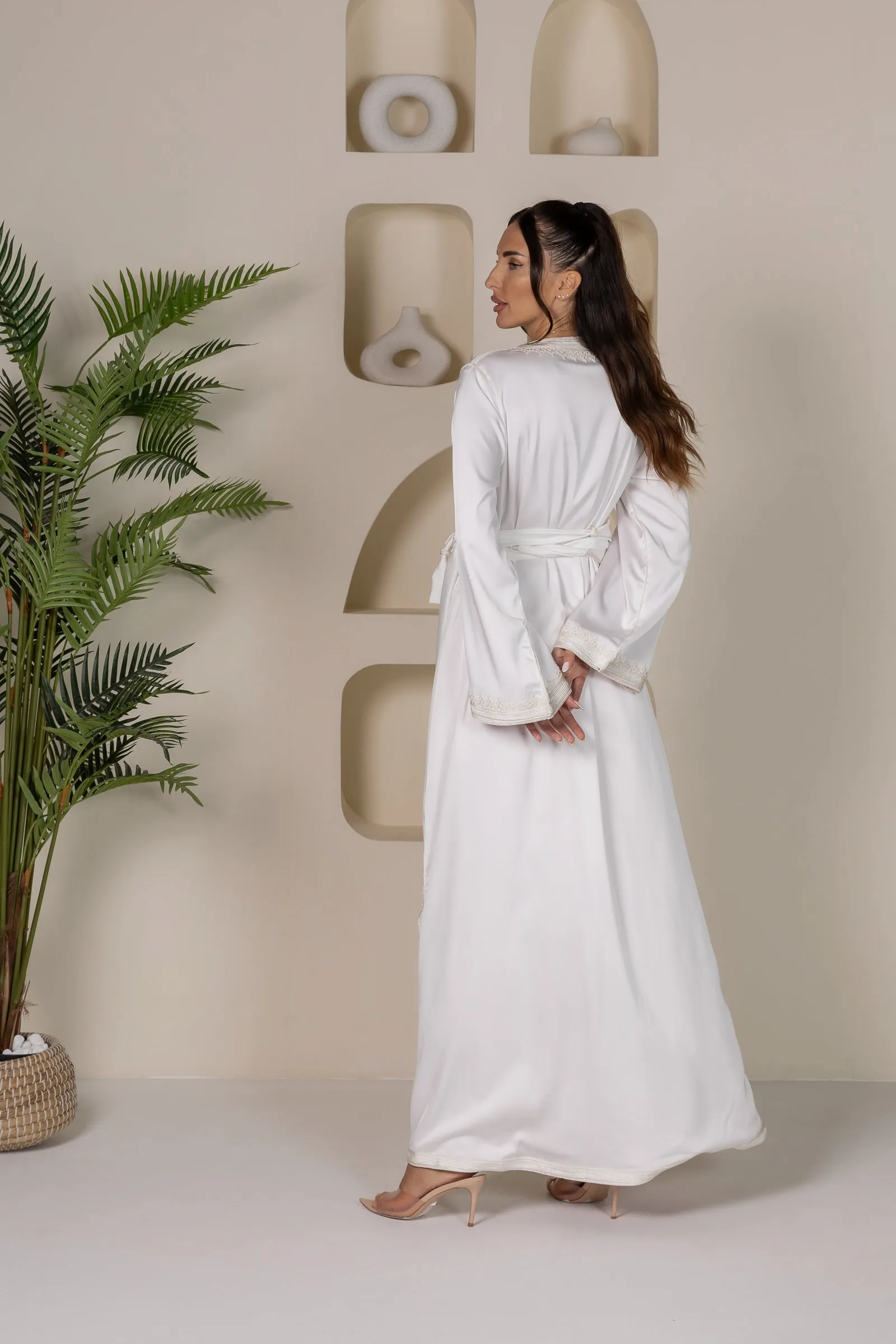 MARRAKECH ROSE MOROCCAN KAFTAN