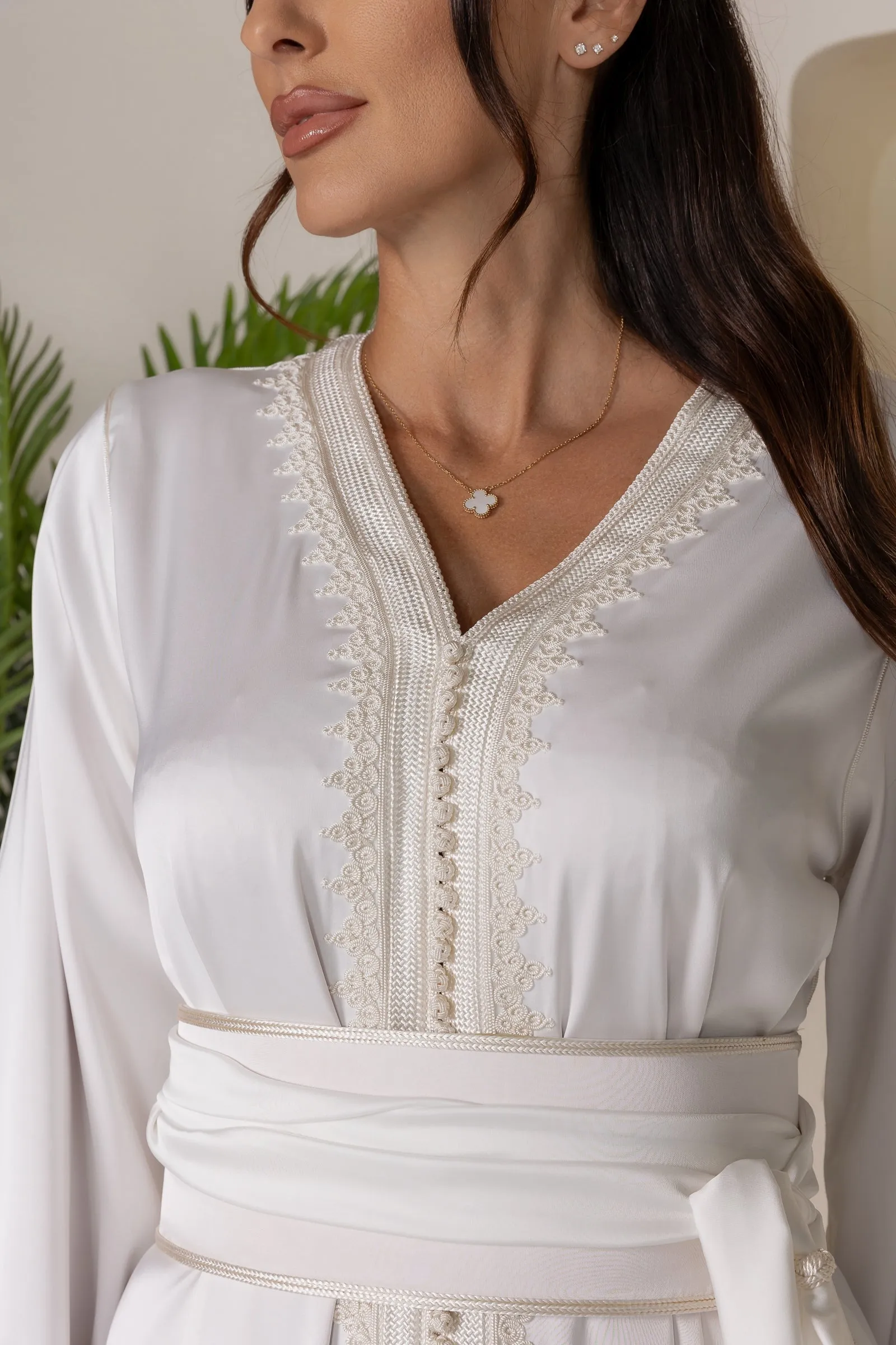 MARRAKECH ROSE MOROCCAN KAFTAN