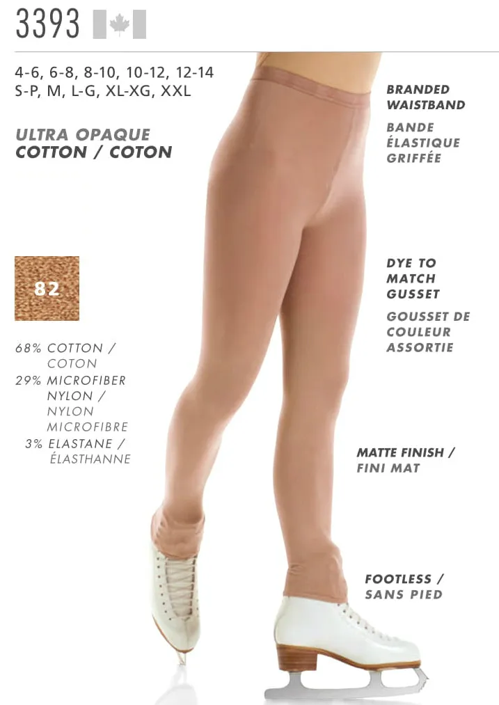 MONDOR - Footless Natural Tights (3393)