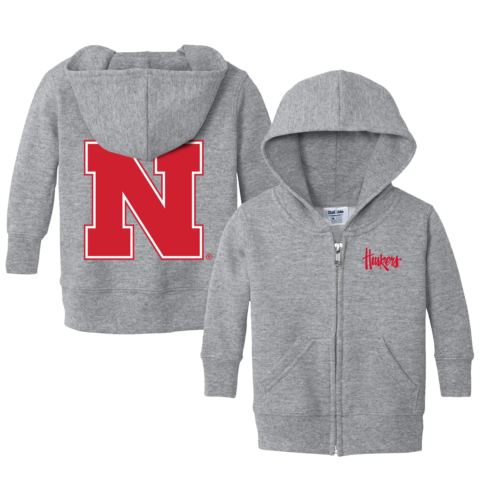 Nebraska Cornhuskers Logo Infant Full-Zip Sweatshirt
