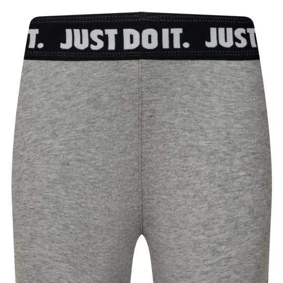 NIKE JUNIOR LEGASEE GREY/GOLD TIGHTS