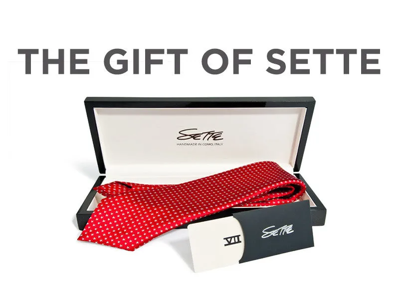 Premium Silk Ties - Gift Card for Sette Neckwear