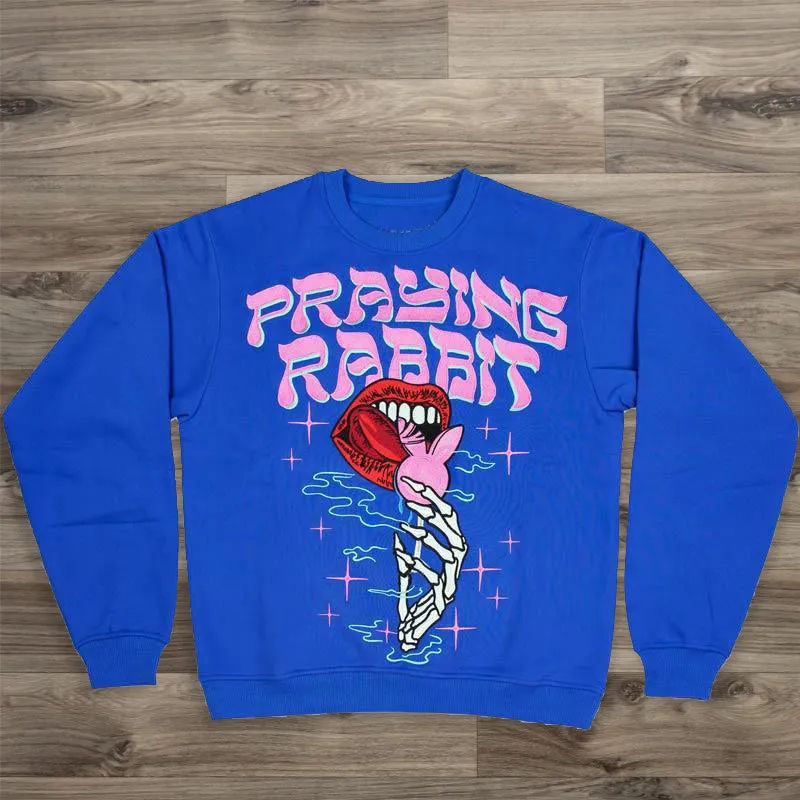 Rabbit temptation casual street sports sweater
