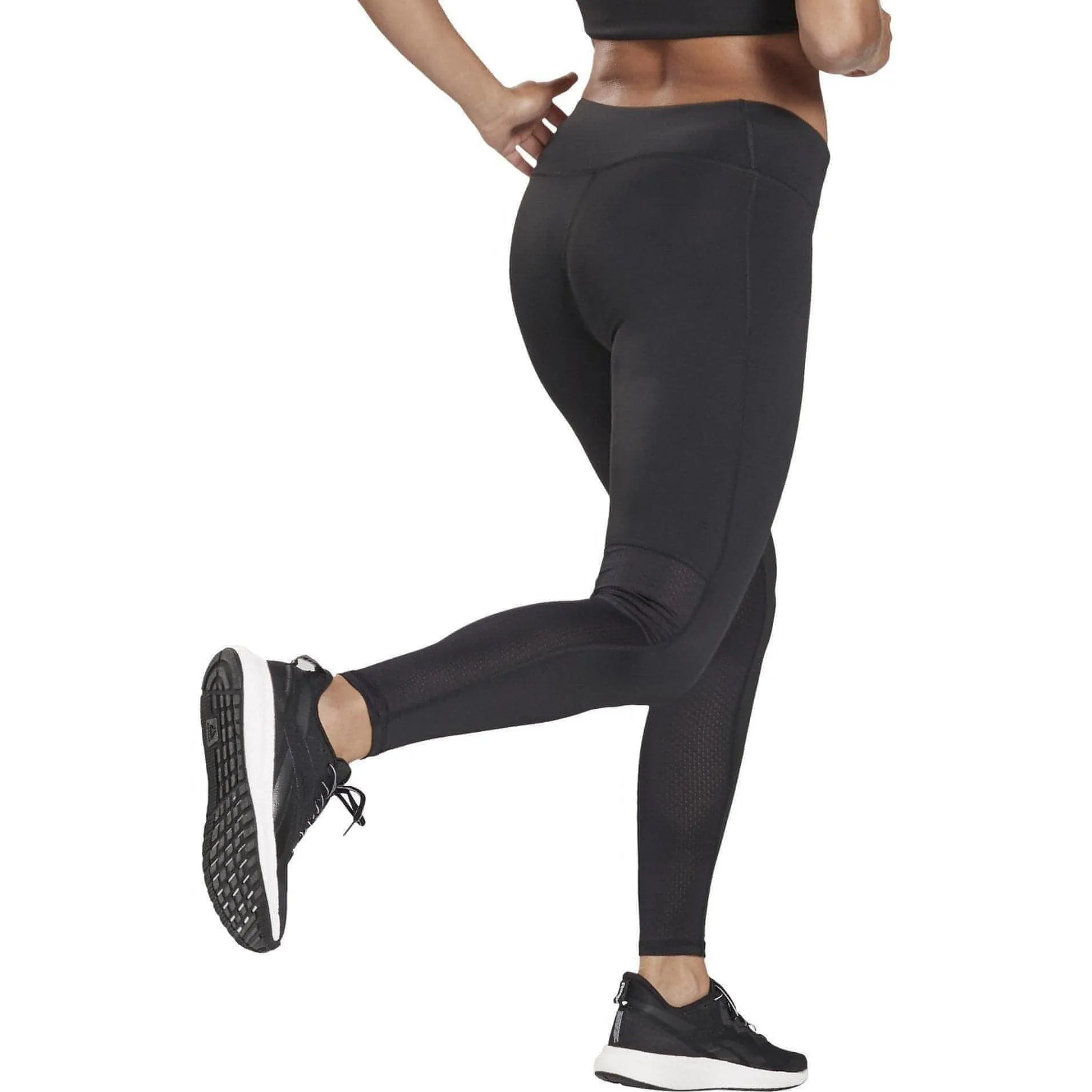 Reebok Essentials Womens Long Running Tights - Black