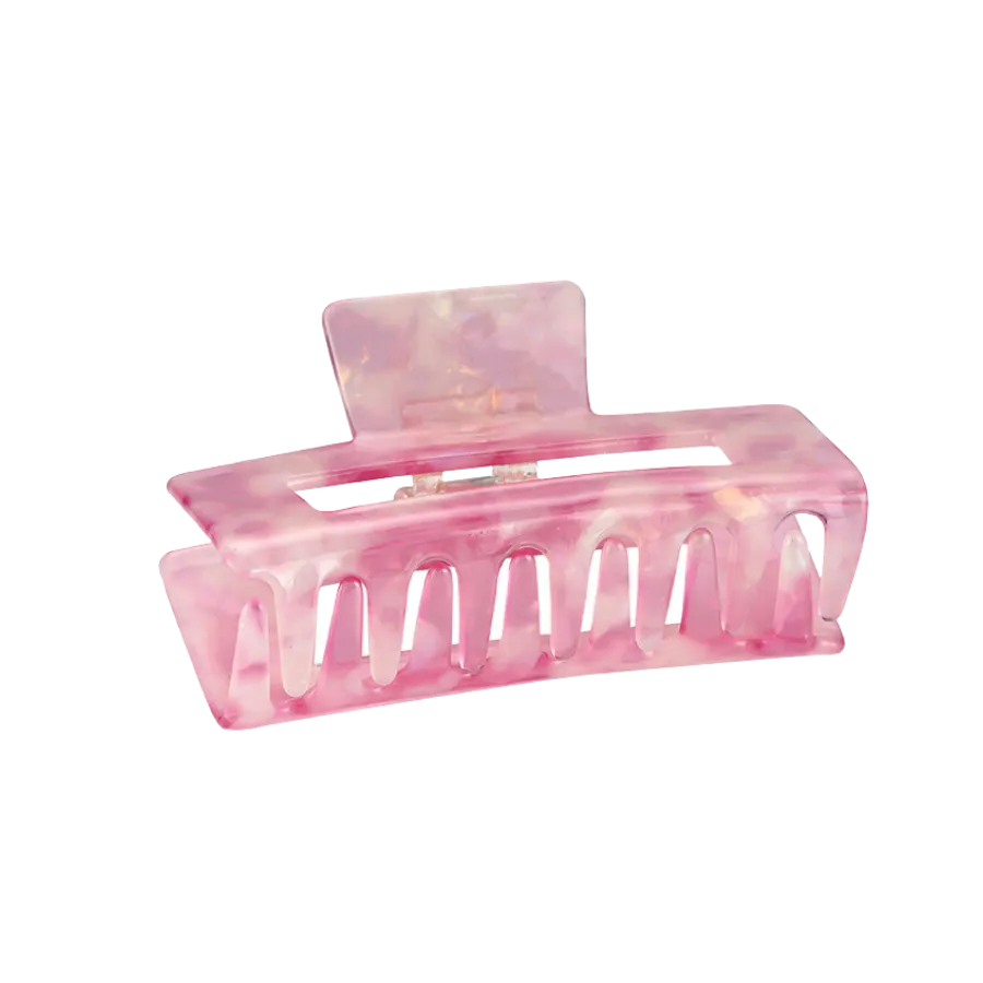 Shimmery Bloom Acryl Haarspange