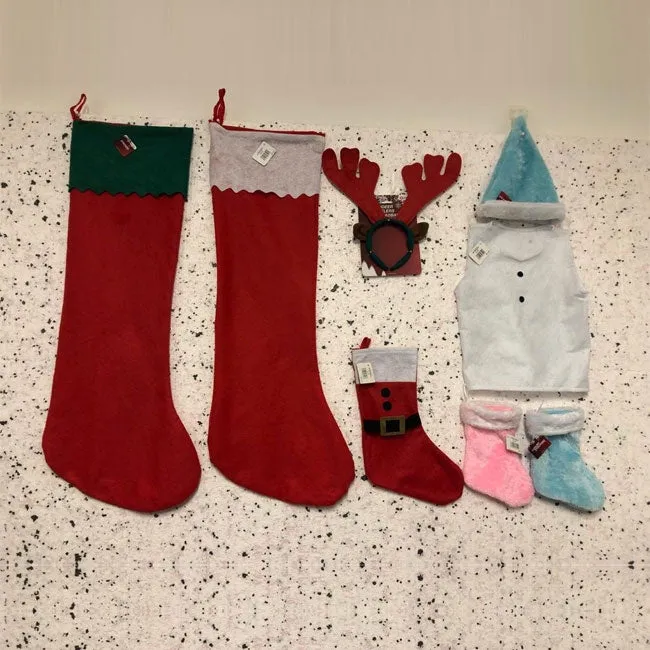 Small Luxury Christmas Stocking