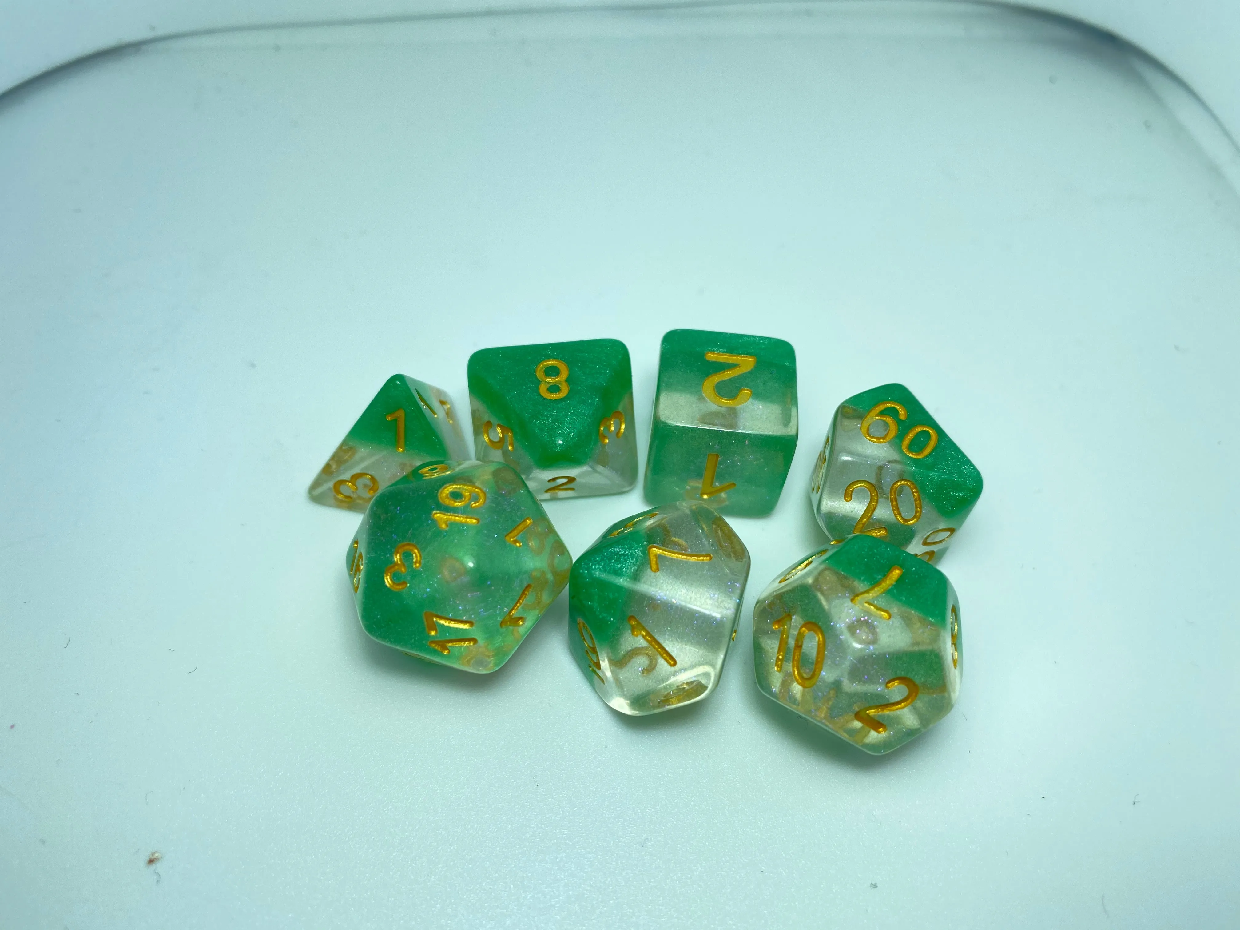 Snow Globe - RPG 7 Dice Set