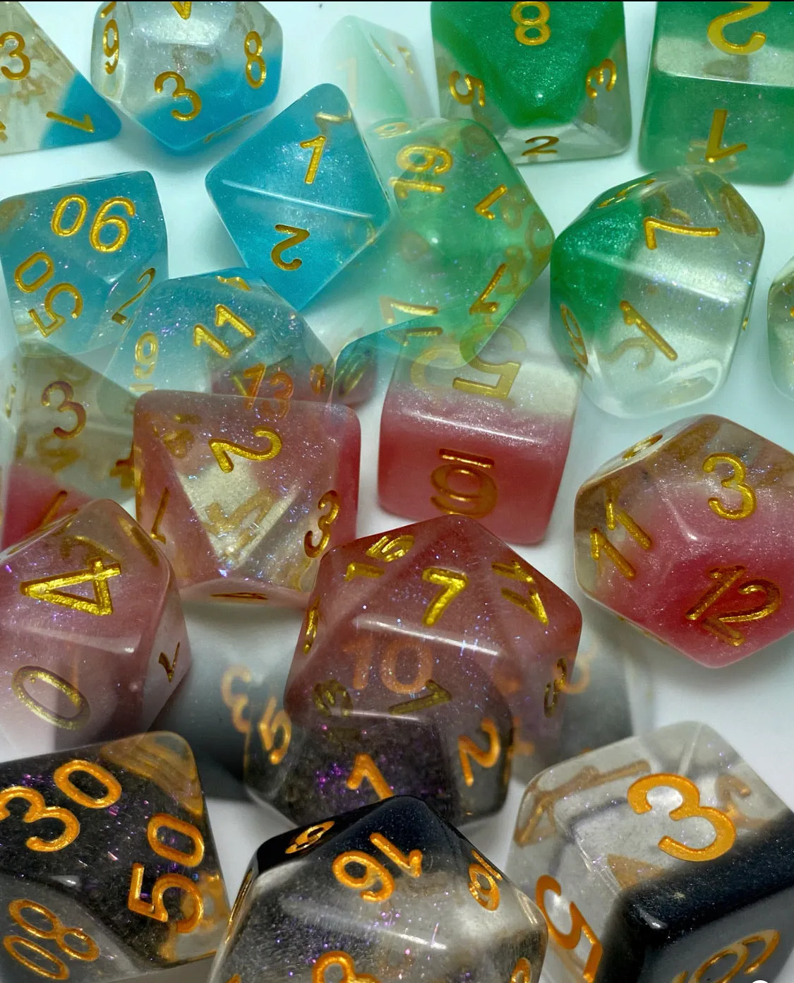 Snow Globe - RPG 7 Dice Set