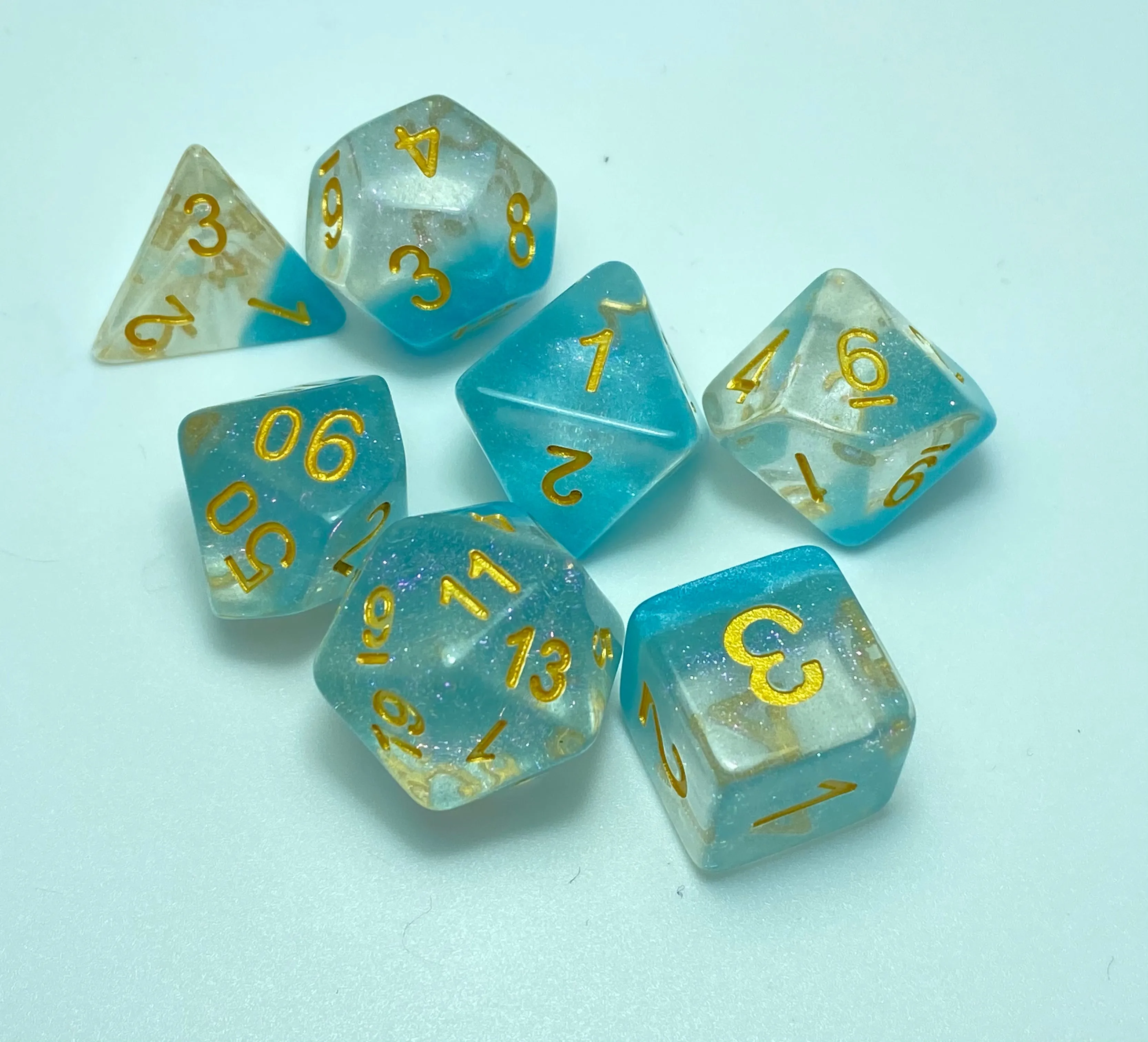 Snow Globe - RPG 7 Dice Set