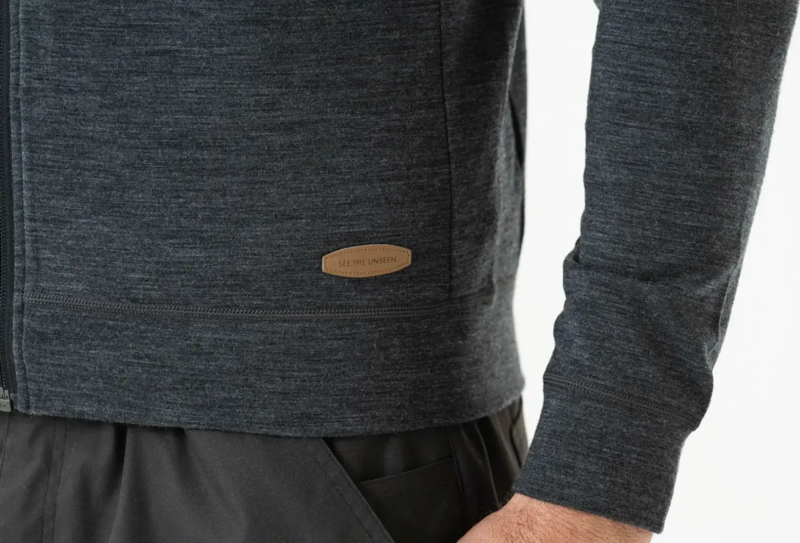 Swarovski Men&#x27;s Mh Merino Hoodie Grey | Buy Swarovski Men&#x27;s Mh Merino Hoodie Grey here | Outnorth