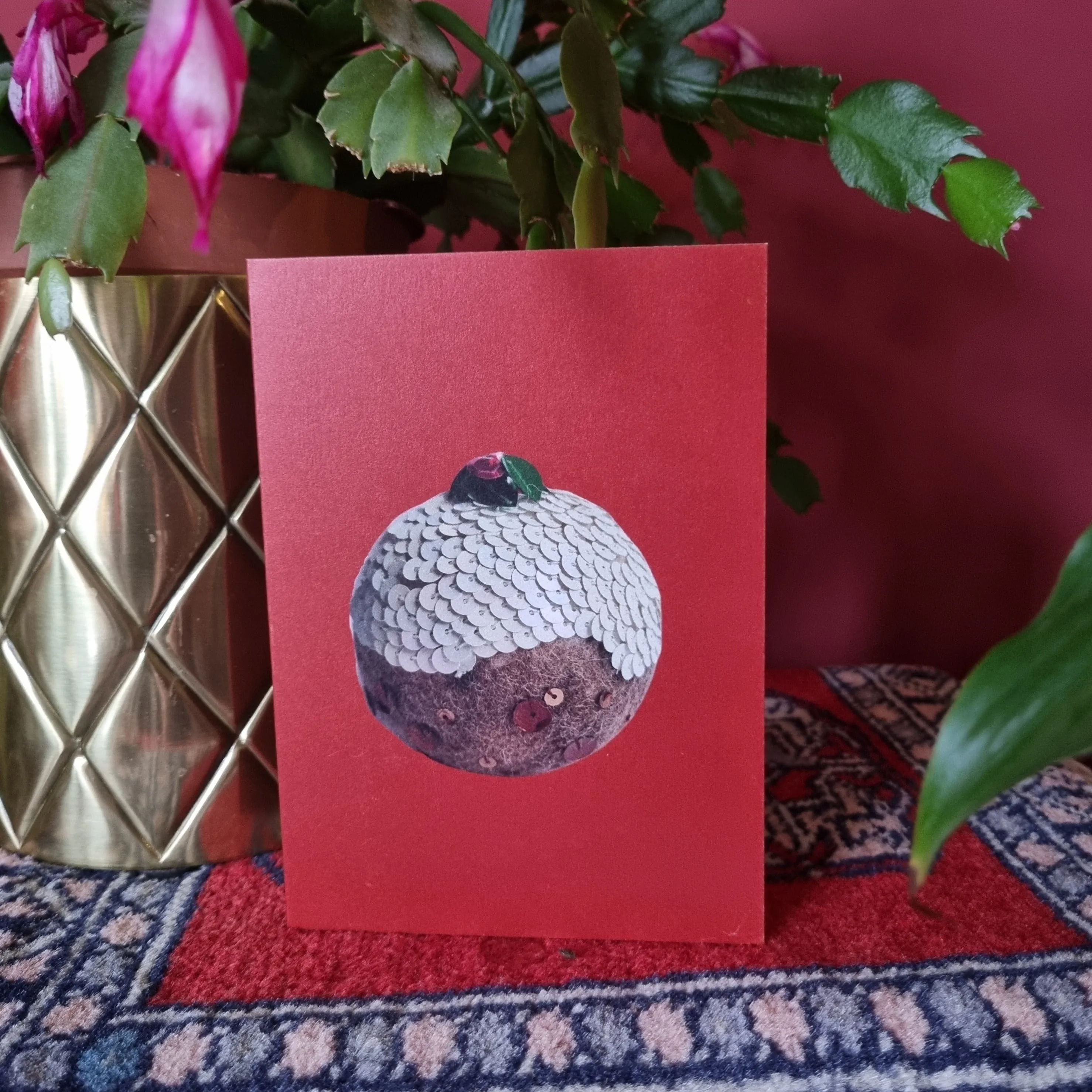 The Christmas Pudding Card
